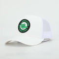GORRA TRUCKER BLANCA BORRACHOS SIN FRONTERAS